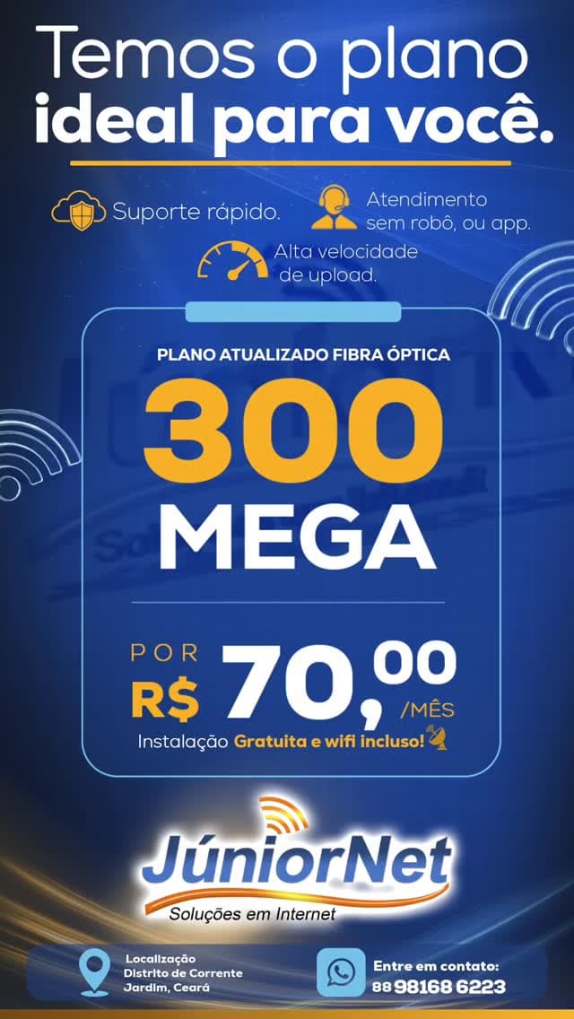 Infraestrutura JúniorNet